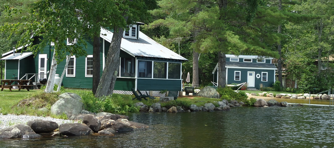 Gilmore Camps Rentals On Kezar Lake Maine Home